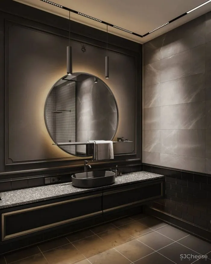 129㎡一居室,古典与现代的气氛,好迷人!