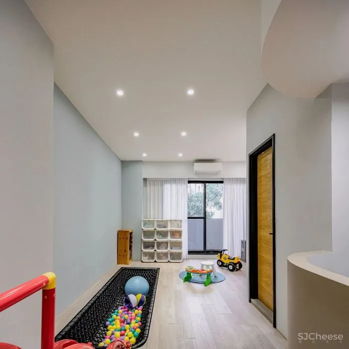 黄巢设计 充满生活感的几何H宅