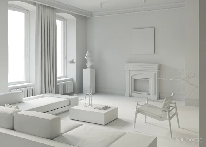 现代简约风公寓,满分的设计!