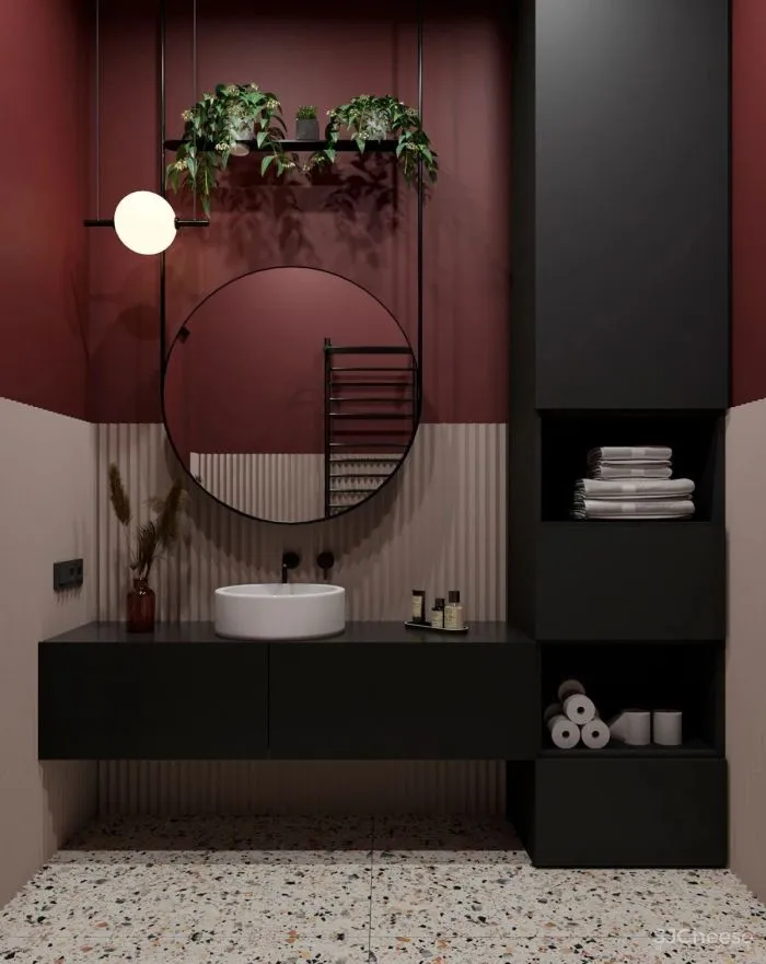 Avrinska设计：大胆的撞色空间，颜值爆表！