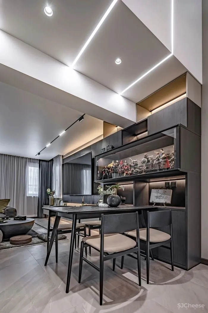 150㎡轻奢风,打造精致时尚的居所!