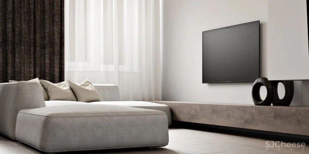 水泥漆、石膏线、大理石、玻璃,现代风格的多重演绎!