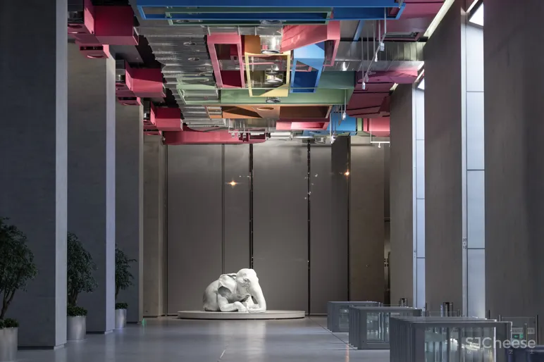 人文、艺术、对话 北京丽泽平安金融中心E01办公大堂