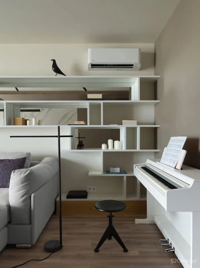 QUADRUM STUDIO │ 现代极简的功能住宅,NN_Flat