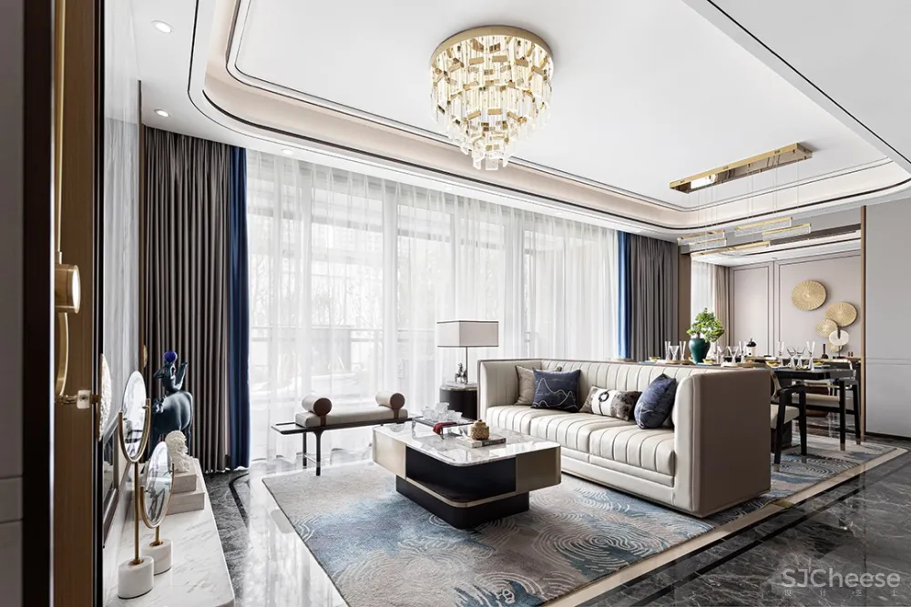 EHOO易虎设计 | 西充泽京西樾府E户型样板房