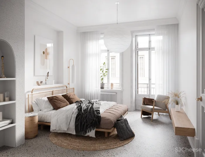 现代简约风公寓,满分的设计!