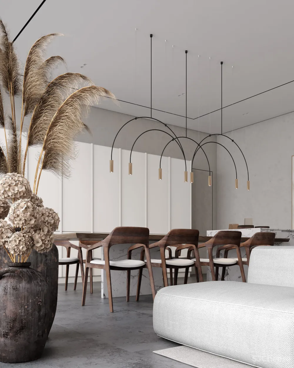 高质主义的双层公寓,兼具艺术与奢华!