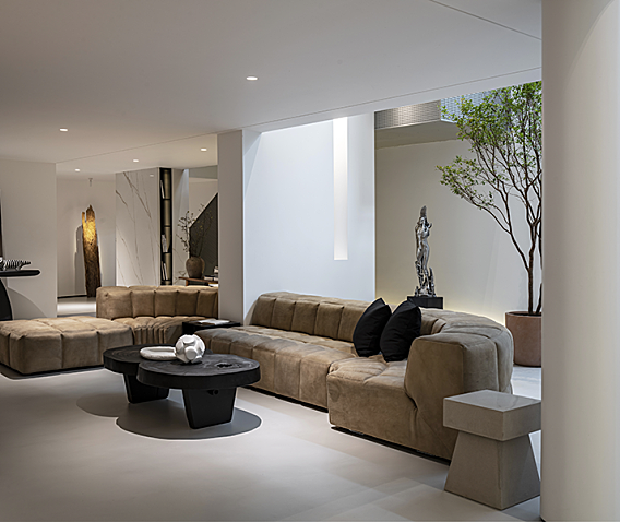 新作|方日新 • 庐州 翠园|这间地复式院落私宅,采光通风极好