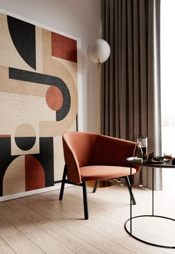 热烈红爱意满满的家