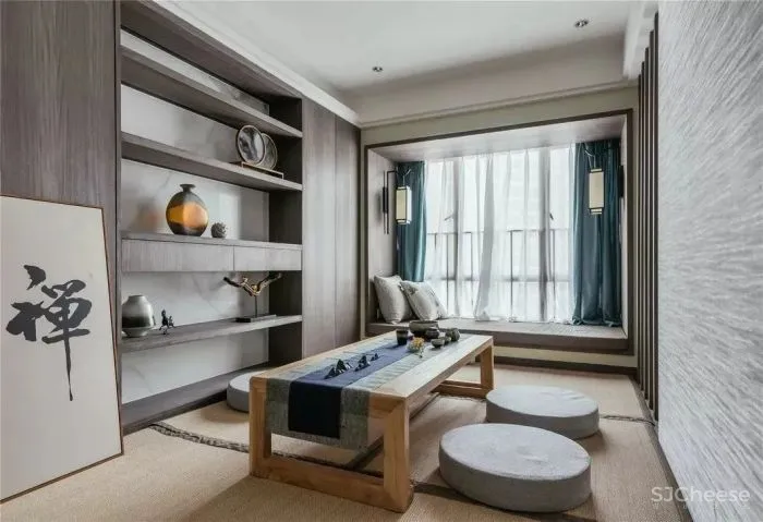 雅中见致,灵中见韵!中式简约风住宅设计