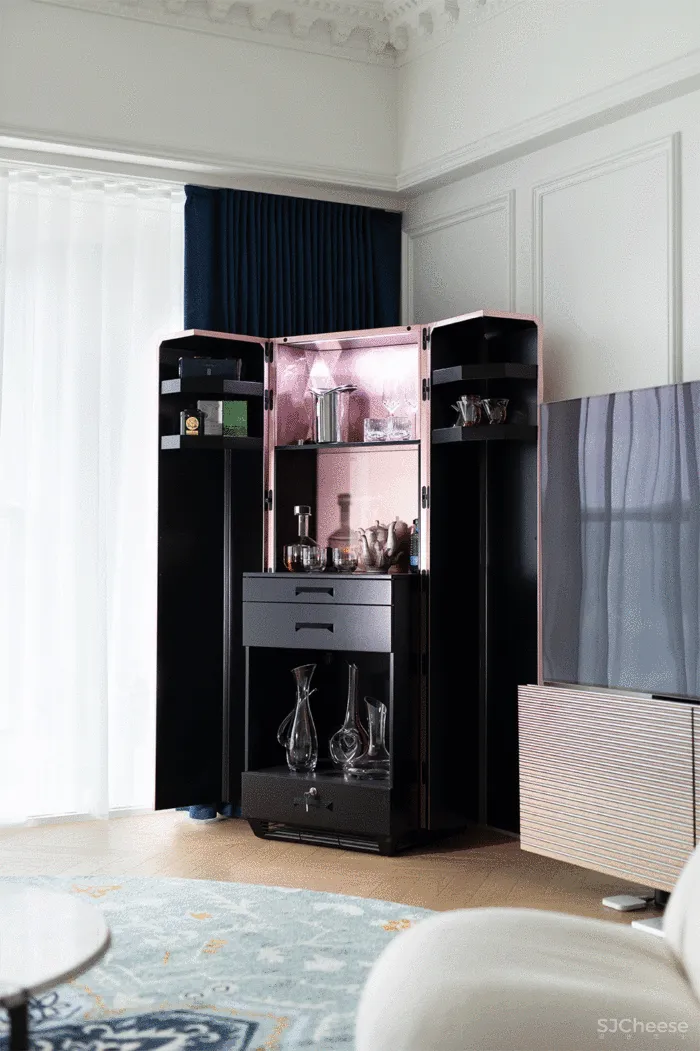 生活中强迫症“患者”，柔软又精致的法式148m²复式，超惹人爱