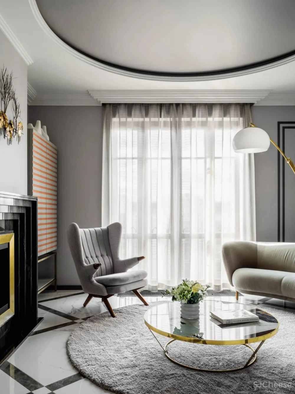 丹麦哥本哈根时尚现代公寓设计