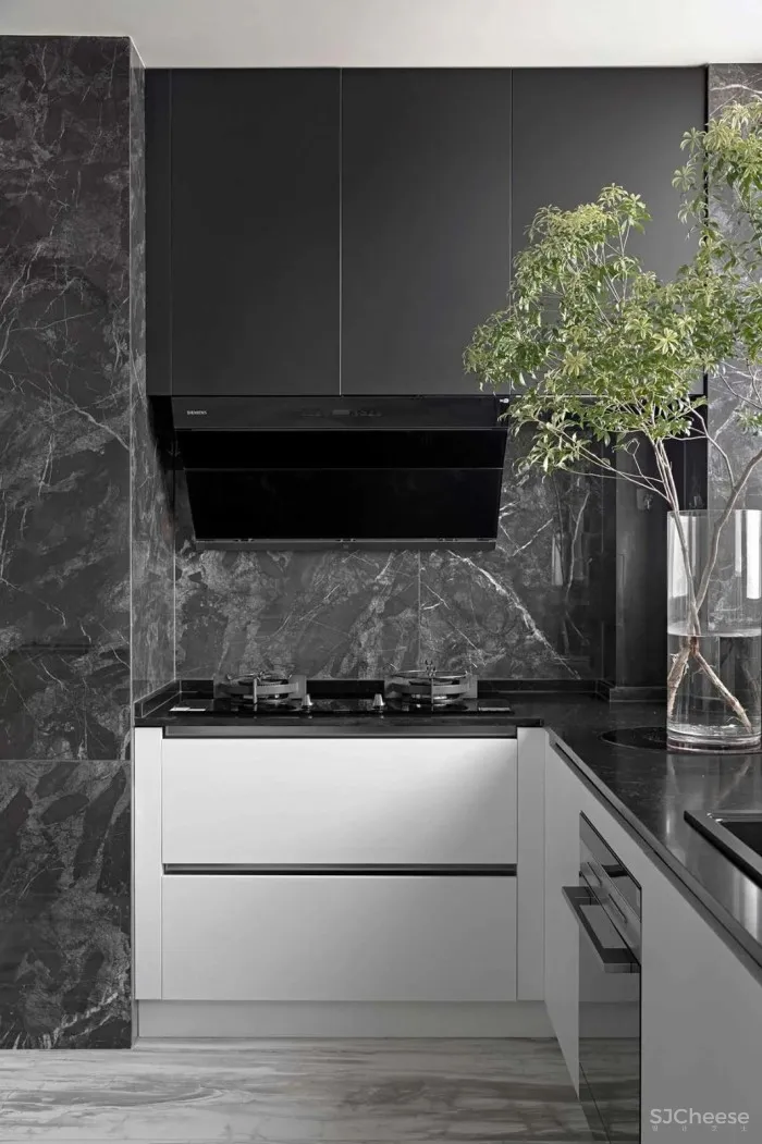 杭州尔间设计丨相半一个幸福的四口之家