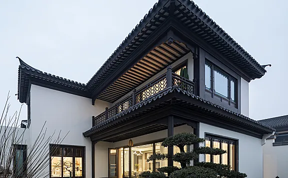 新作丨 必扬设计:中式苏派合院,宁静致远!