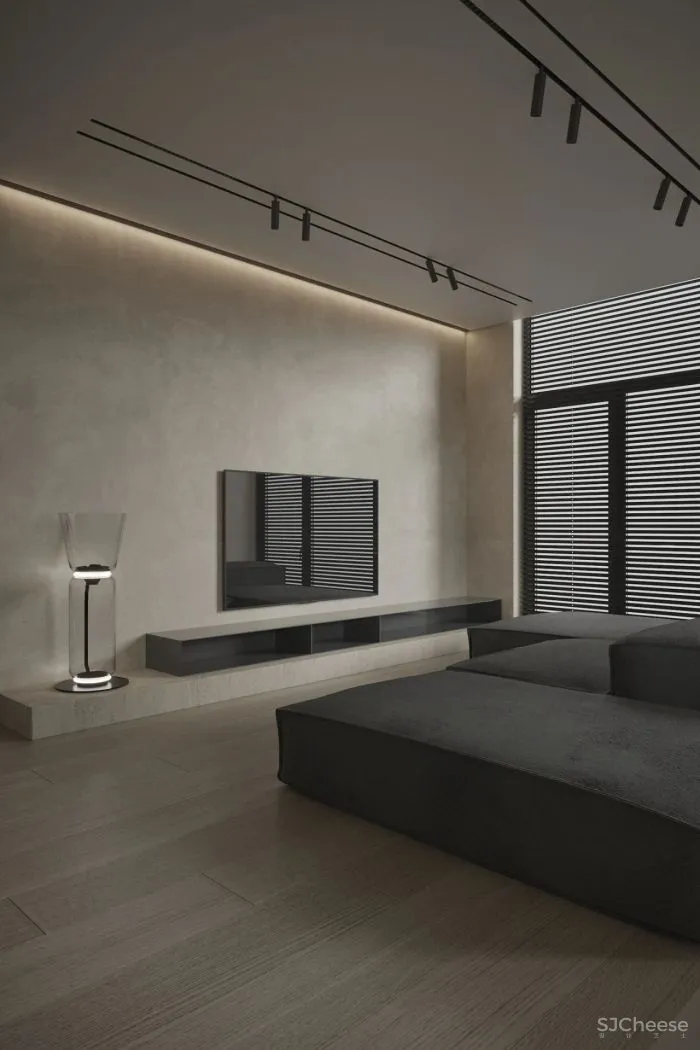 100㎡高级灰空间,极具设计感!