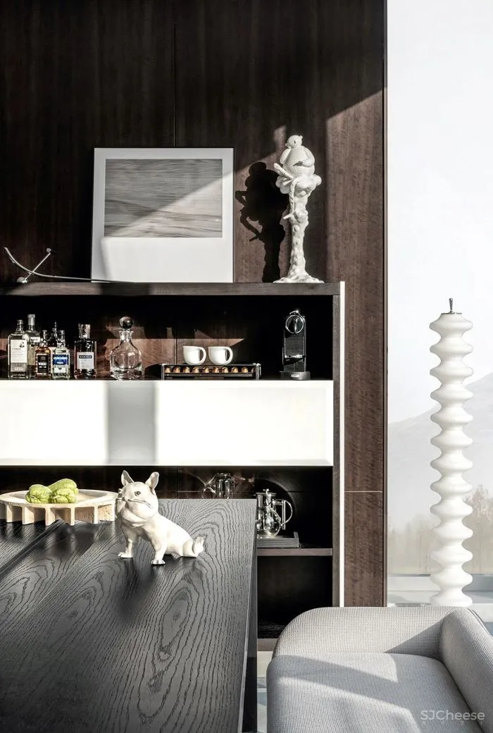 新作丨 莎米斯 x GFD广飞 杭州 620㎡ 跃层豪宅,自然静谧的艺术栖所