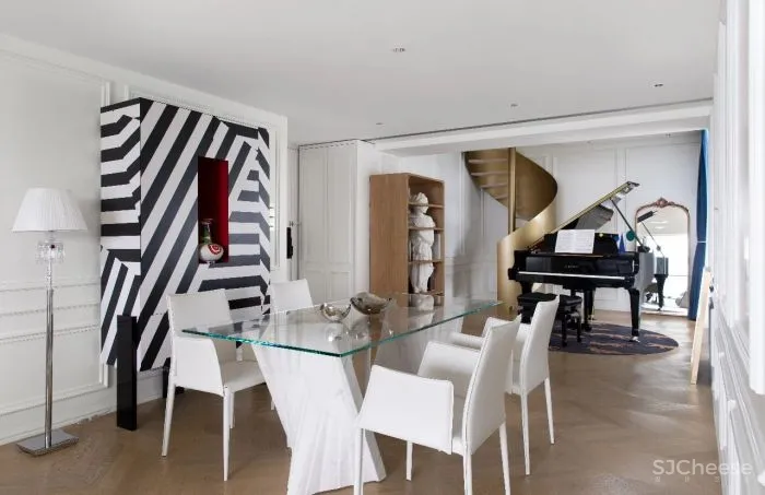 生活中强迫症“患者”，柔软又精致的法式148m²复式，超惹人爱