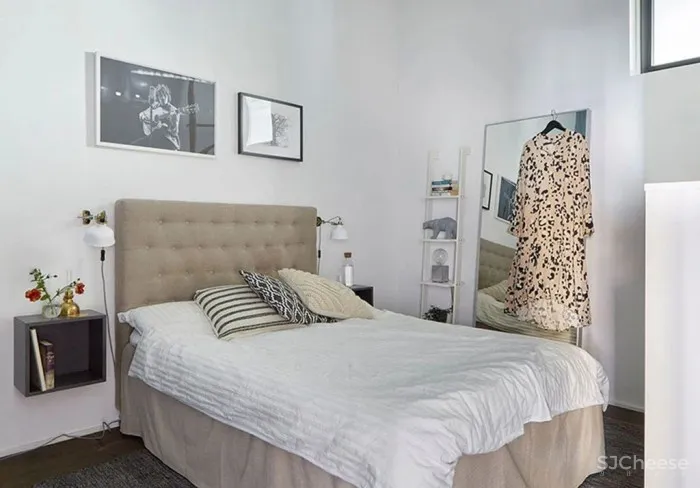 一位女性音乐家在斯德哥尔摩的夹层阁楼公寓（64平方米）