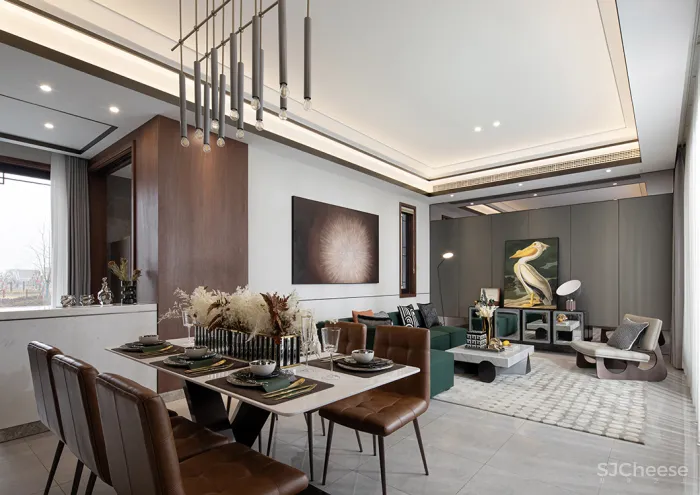 新作丨 必扬设计:中式苏派合院,宁静致远!