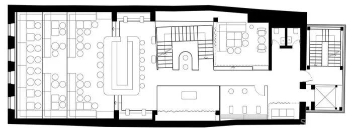 乌克兰历史中心的疯狂酒馆,六个楼层汇集了五家不同风格的酒吧及餐厅 YOD design Lab