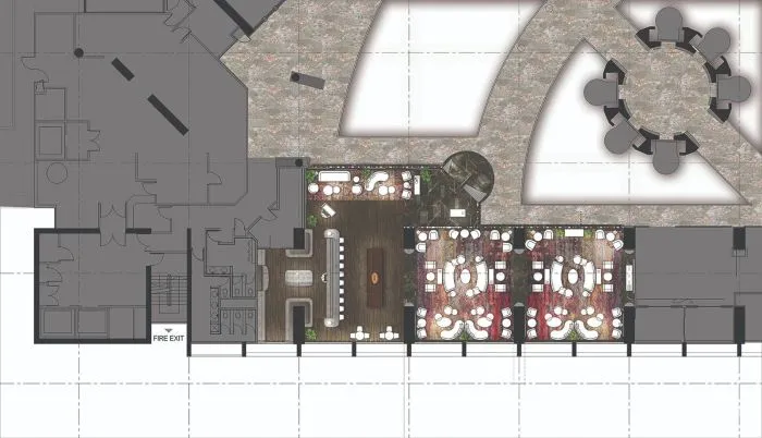 Wilson Associates-新加坡滨海湾鸡尾酒廊MO Bar!