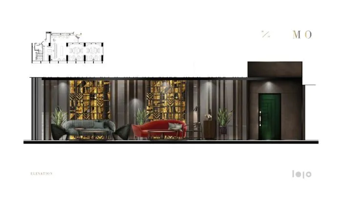 Wilson Associates-新加坡滨海湾鸡尾酒廊MO Bar!