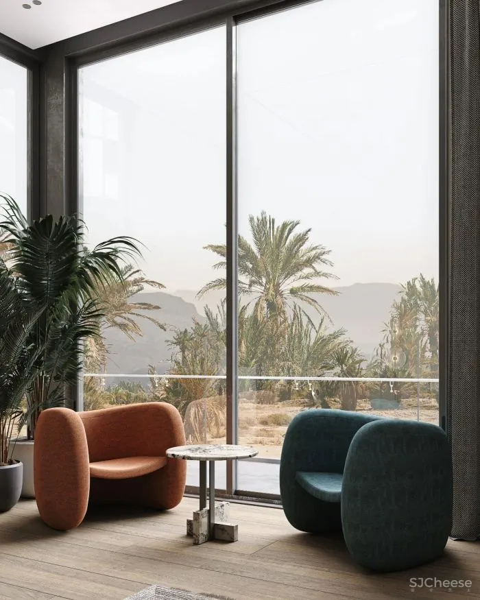 高质主义的双层公寓,兼具艺术与奢华!