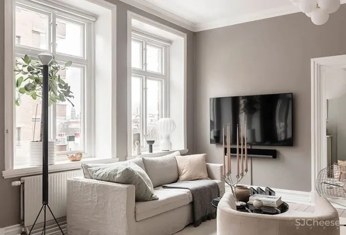 北欧米色空间，温暖舒适！