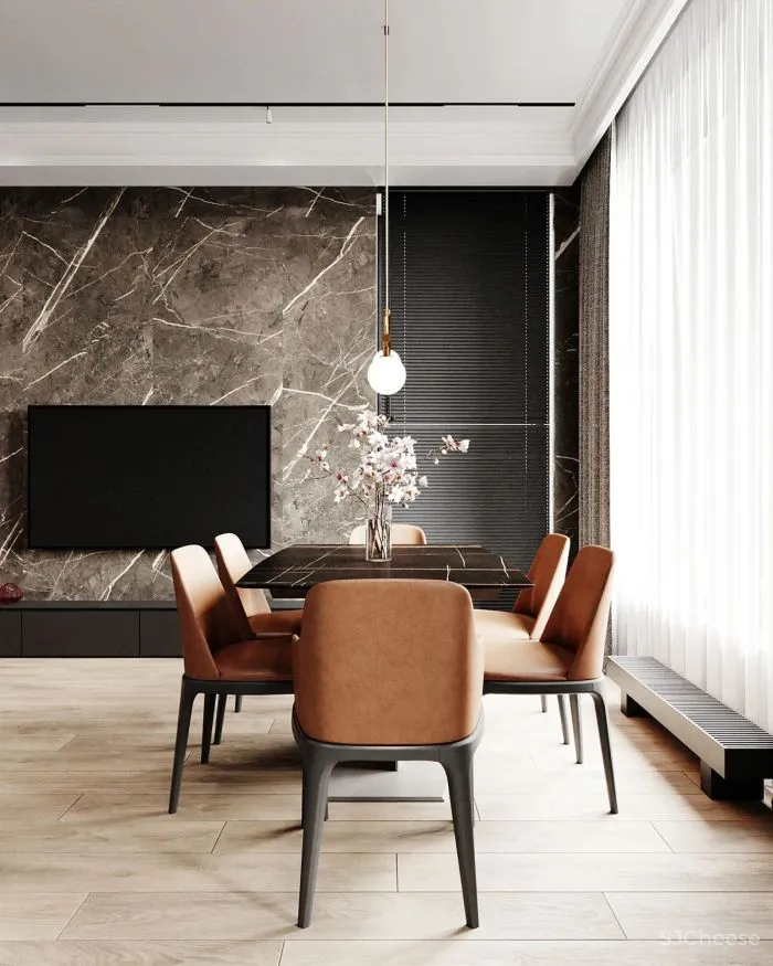 热烈红爱意满满的家