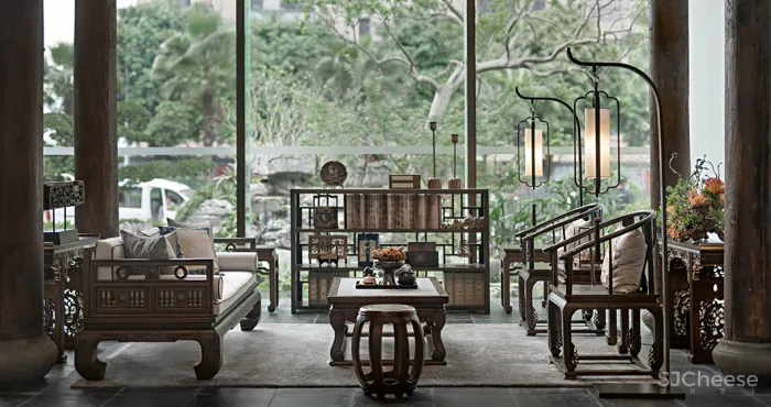 吴文粒新作 丨 800㎡闲庭深院,极致东方,重现百年古宅风华!