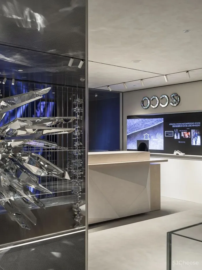 新作丨 红山设计 ECCO全球旗舰店造梦空间,未来世界的修辞