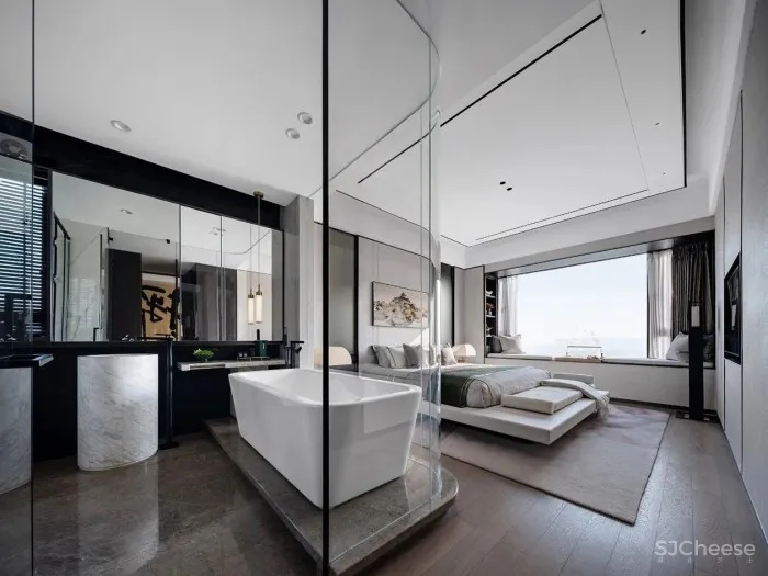 伶居设计 广州花都都湖国际二期样版房2套