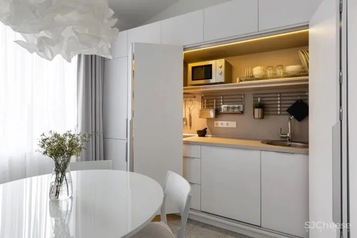 全白色内饰打造凉爽净度