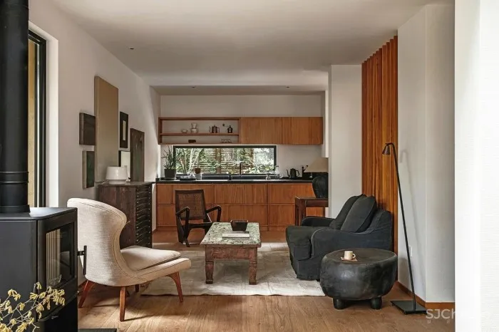 谢柯新作 丨 演绎“自然古朴”，光中生长出的灵动之家