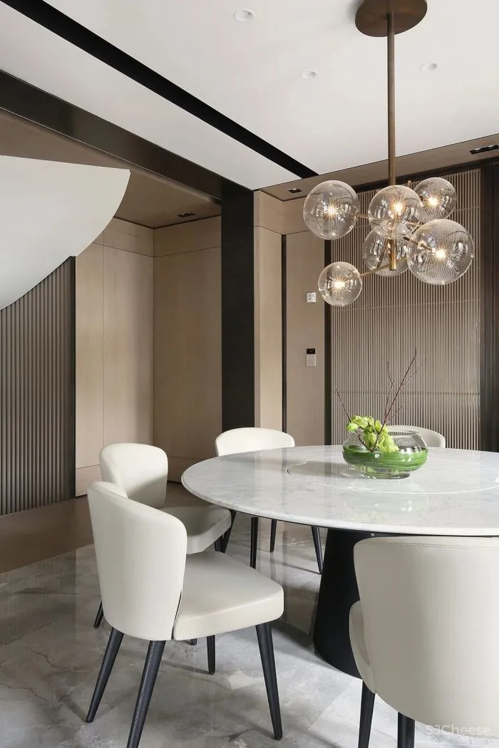 新作丨 孙建亚 896㎡ 极致私宅,一道和光,温润沁人