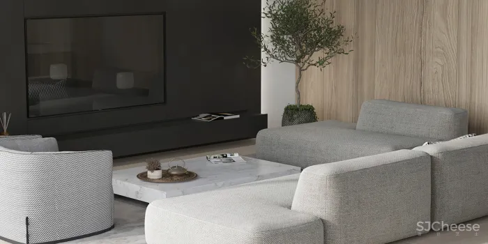 如何完善黑色，白色，木质-灰色调色板