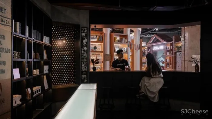 新作 栖居于书店一角 墨雀咖啡 三品空间设计