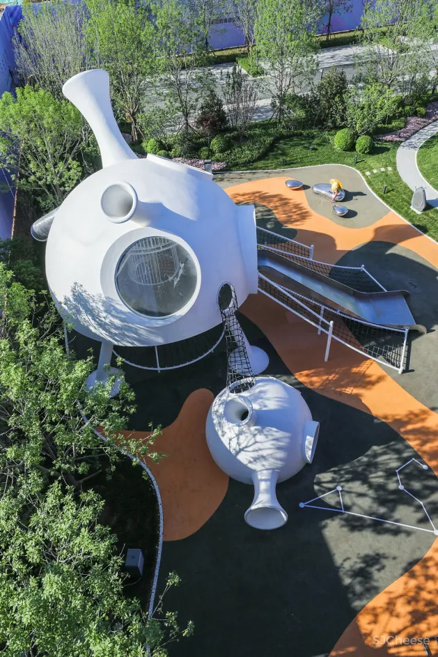 售楼处5大新玩法:美食餐厅 、超市、图书馆、游乐场......