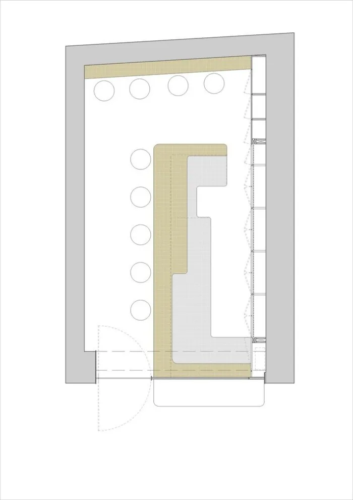 大小咖啡,北京前门店 / 余留地