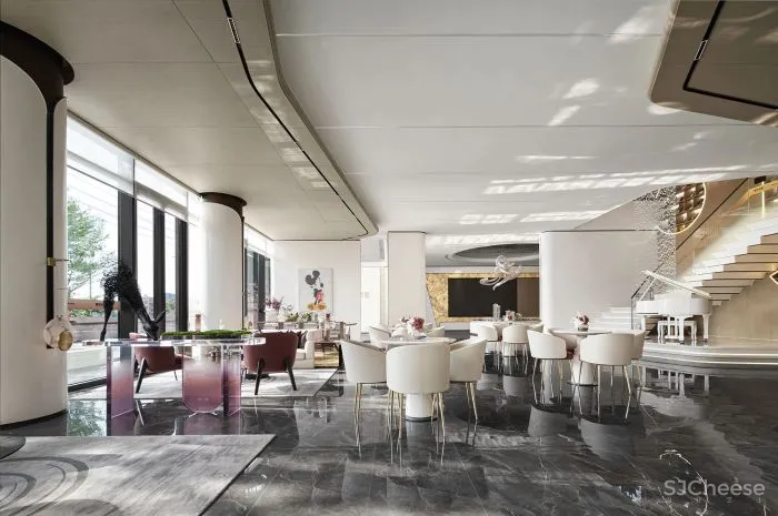 海力设计丨 熙岸世家 步调轻盈的白梦乐园