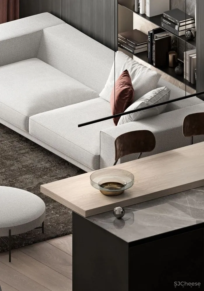 84㎡莫斯科公寓，定义中性优雅色调！