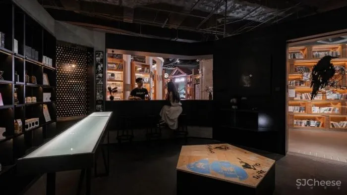 新作 栖居于书店一角 墨雀咖啡 三品空间设计