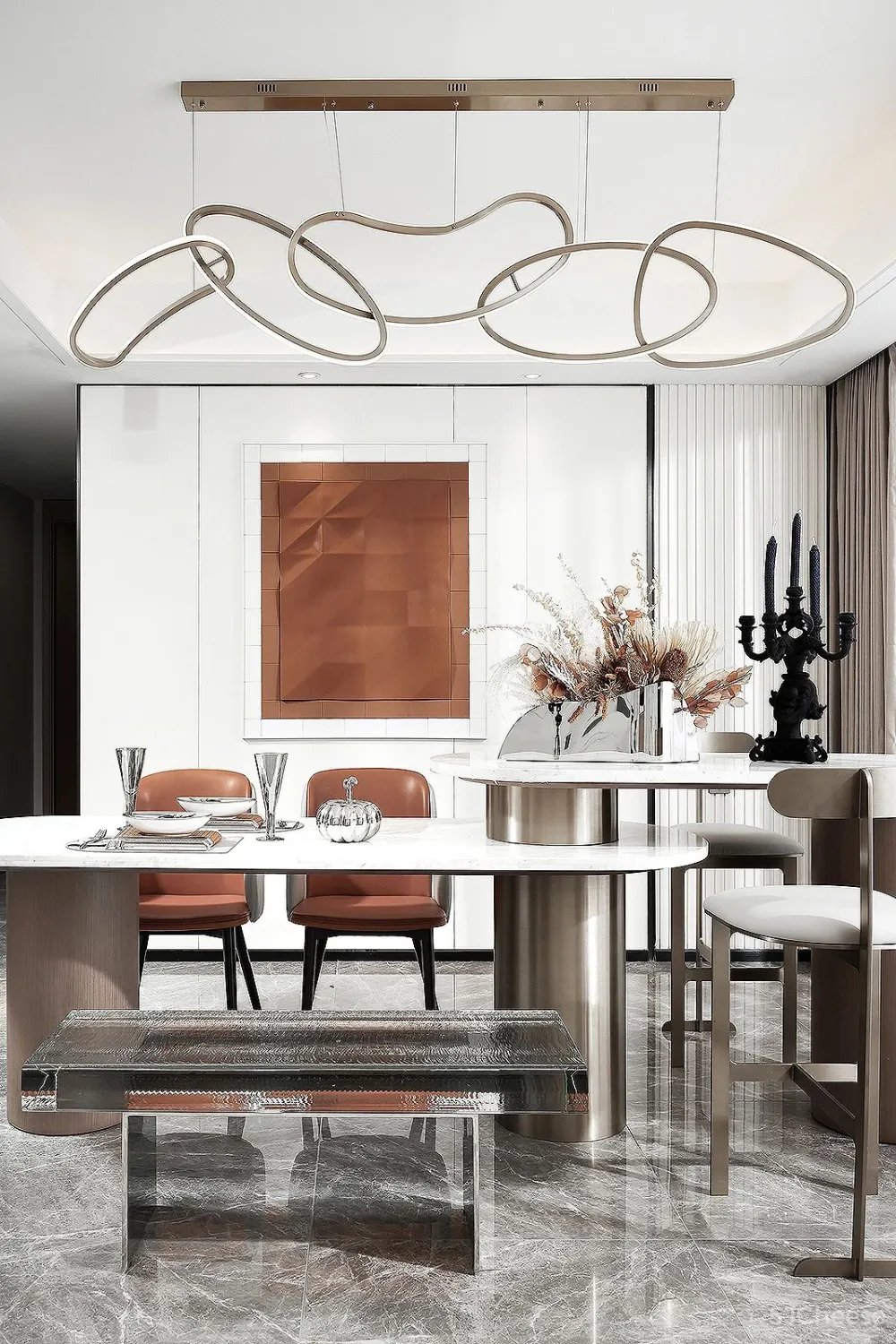 新作丨 大研设计:105㎡春之舞曲,邀你与“爱”同住!