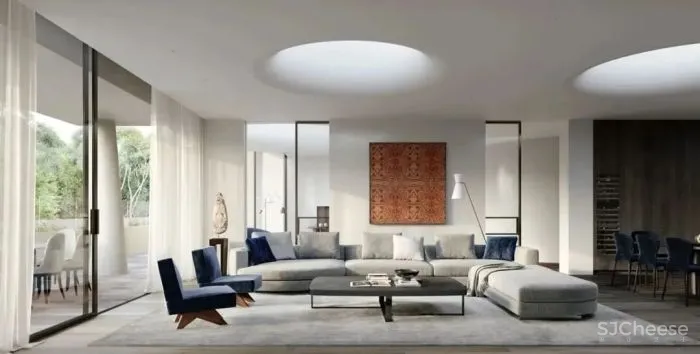 性冷淡的别墅设计,满满的高级感!