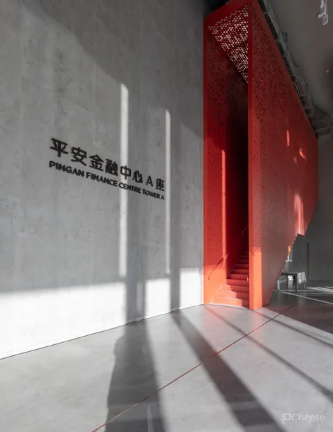 人文、艺术、对话 北京丽泽平安金融中心E01办公大堂