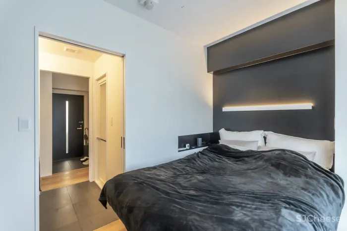 56m²异型空间巧变阳光房,还能干湿四分离 洄游动线!