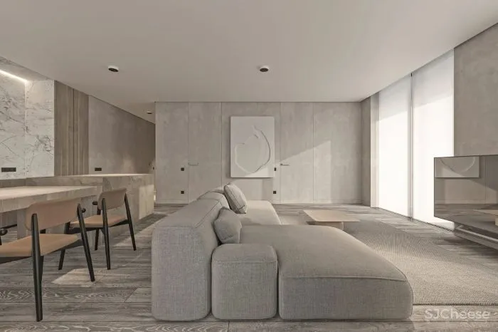 100㎡高级灰空间,极具设计感!