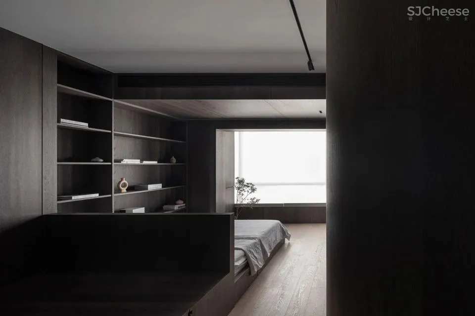 新作 塑造幽暗静谧的沉浸式住宅 一间静室 一点设计