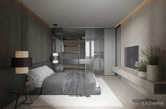 灰色空间设计,气质撩人!