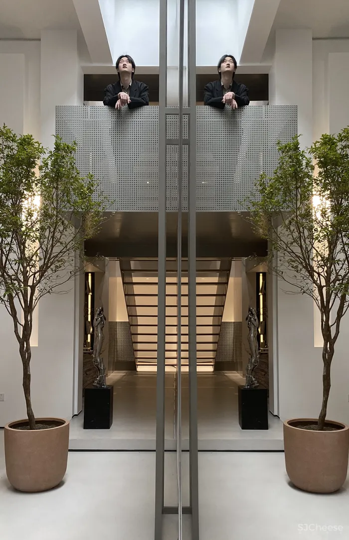 新作|方日新 • 庐州 翠园|这间地复式院落私宅,采光通风极好